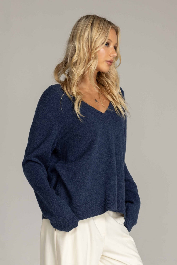 Helios Light Jumper - Denim Blue