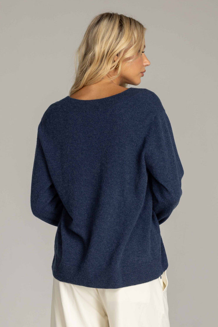 Helios Light Jumper - Denim Blue