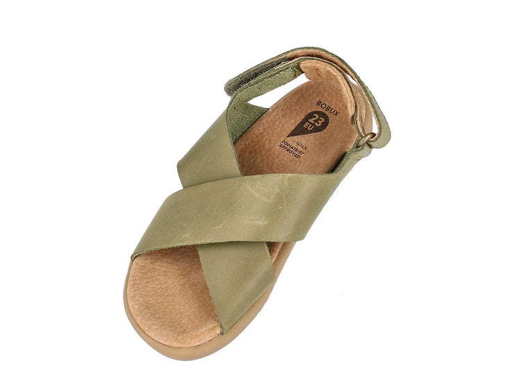 Bobux Glide Sandal - Sea Kelp Last Pair Was $95 Now