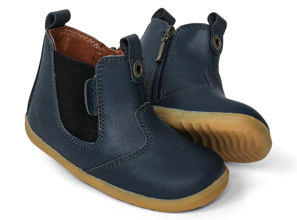 Bobux Jodhpur Boots - Navy Was $105 Now