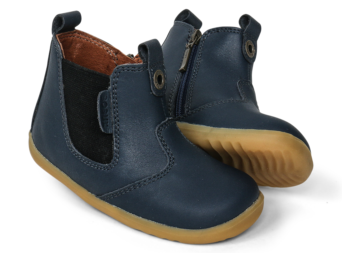 Bobux Jodhpur Boots - Navy Was $105 Now