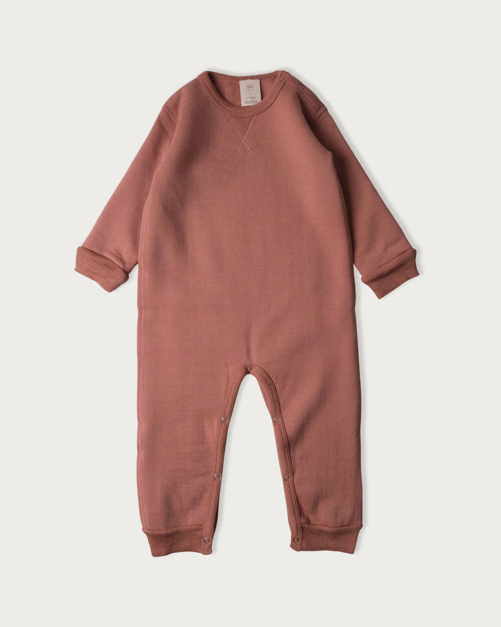 Babu Merino Fleece All-In-One - Rose Last Size Was $90 Now