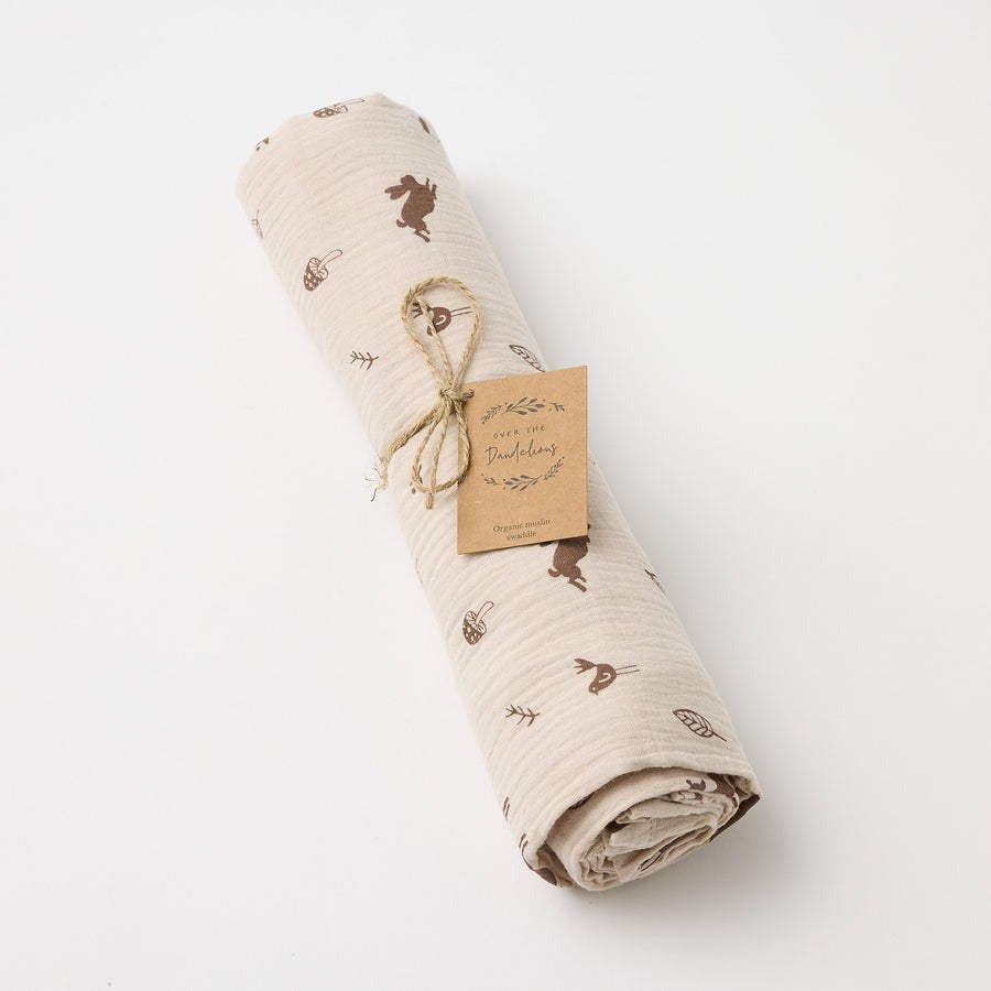 Organic Muslin Swaddles