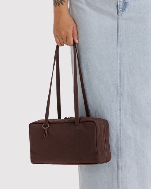 Baggu Nylon Bowler Bag - Leopard