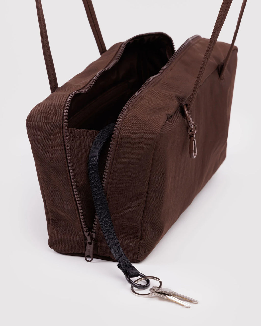 Baggu Nylon Bowler Bag - Leopard