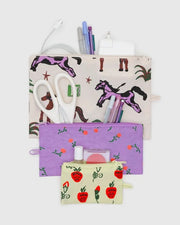 Baggu Flat Pouch Set