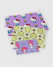 Baggu Go Pouch Set - Hello Kitty & Friends Florals
