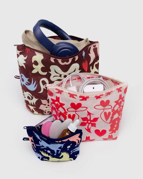 Baggu Go Pouch Set