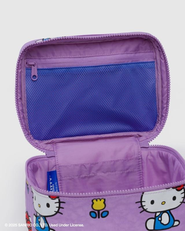 Baggu Large Cosmetic Case - Hello Kitty Pink