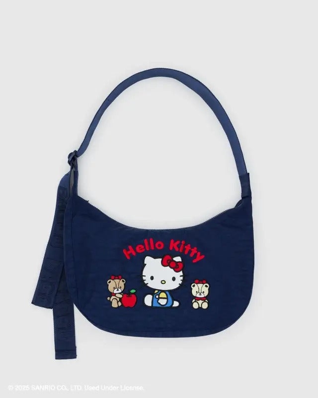 Baggu Medium Crescent Bag - Hello Kitty & Teddy