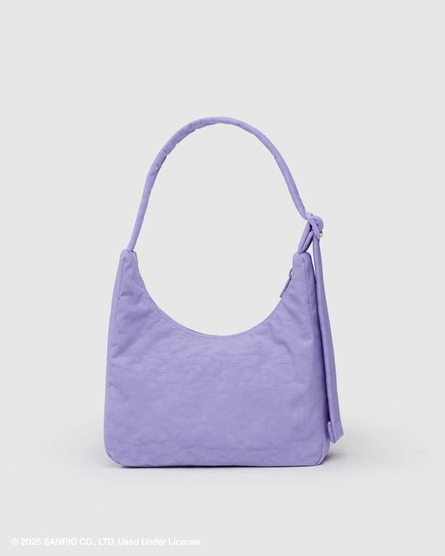 Baggu Mini Nylon Shoulder Bag - Embroidered Hello Kitty