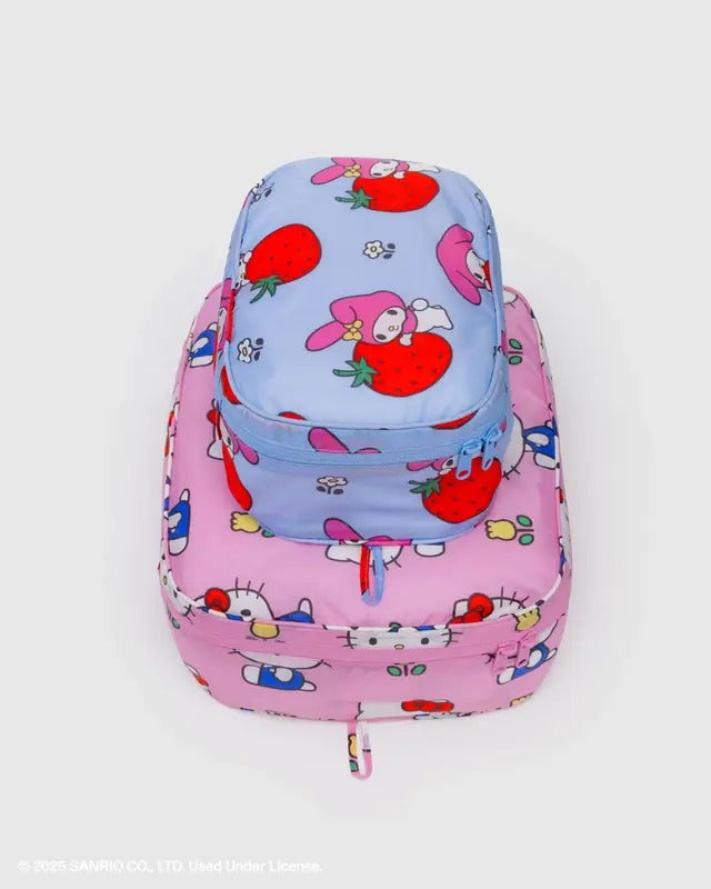 Baggu Packing Cube Set - Hello Kitty Pink