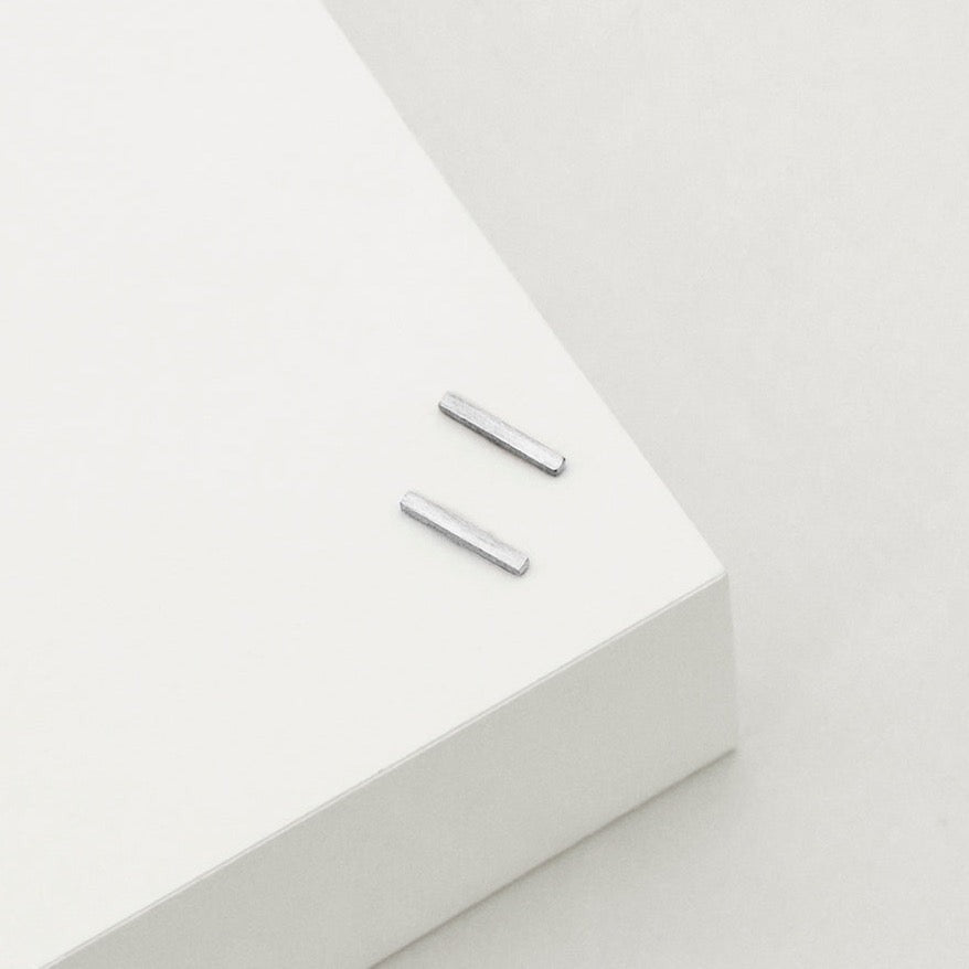 Bar Stud Earrings