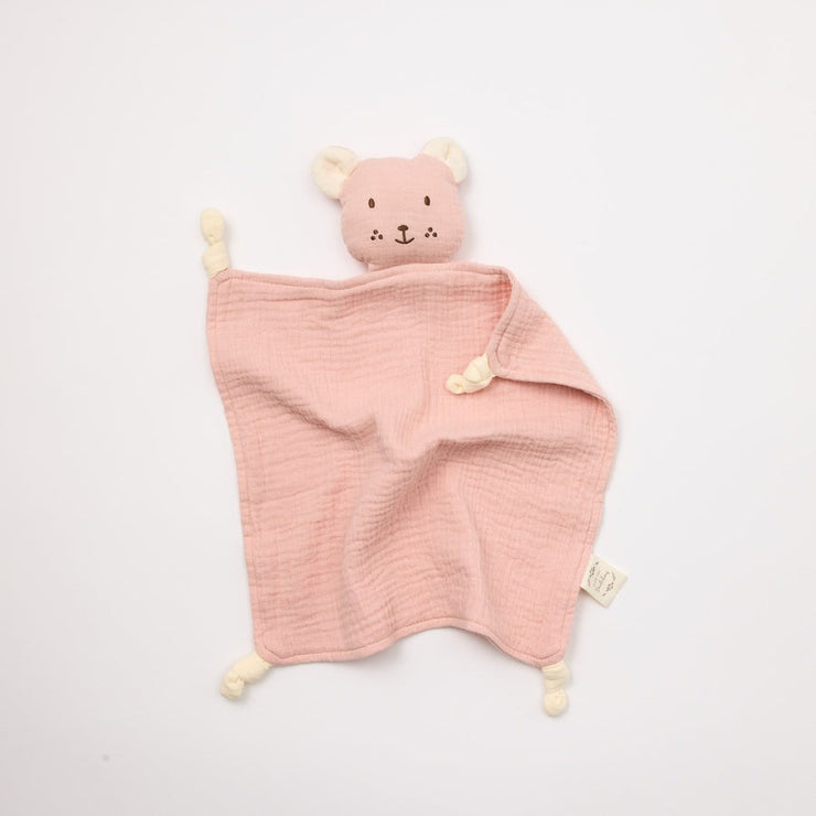 Bear Lovey - Blush with Milk Ears