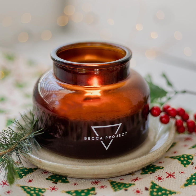 Natural Coconut Soy Candles - Noel Christmas