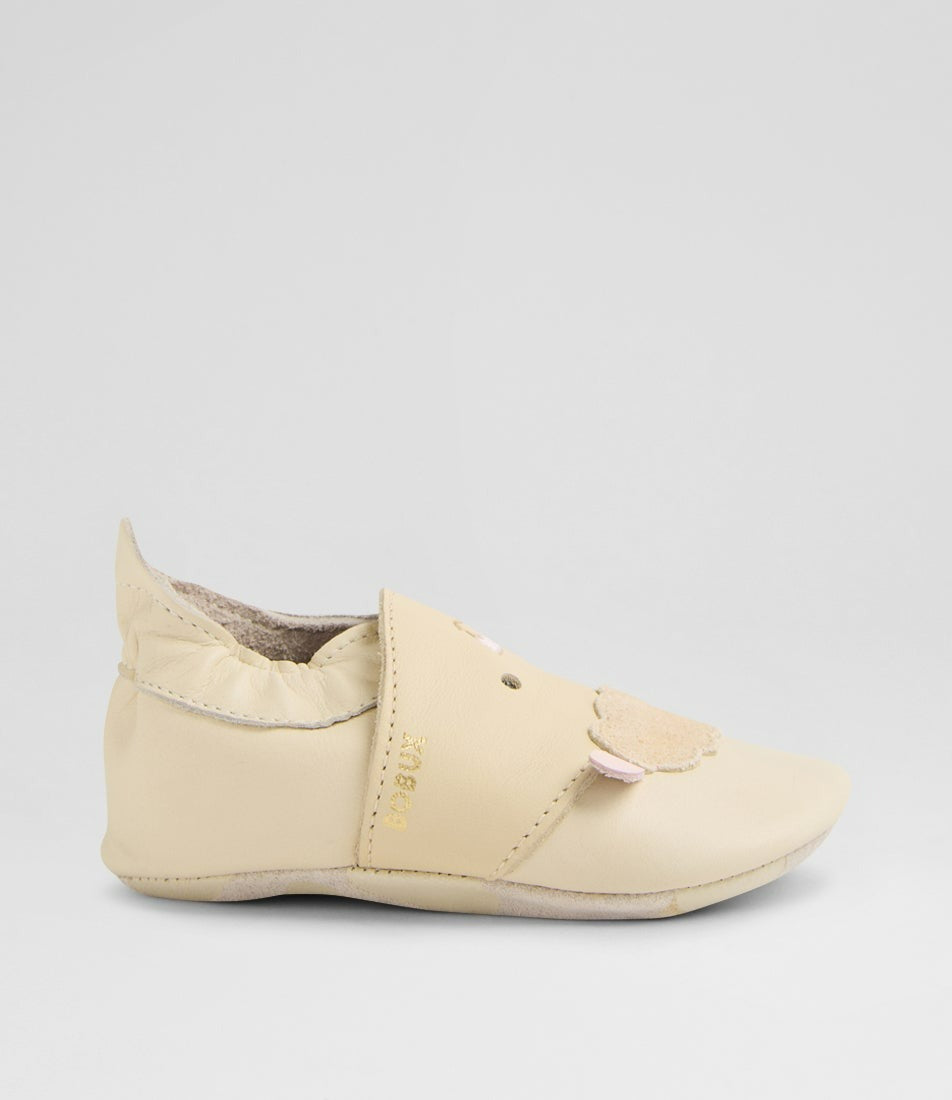 Bobux Soft Soles - Binky Sheep White Swan