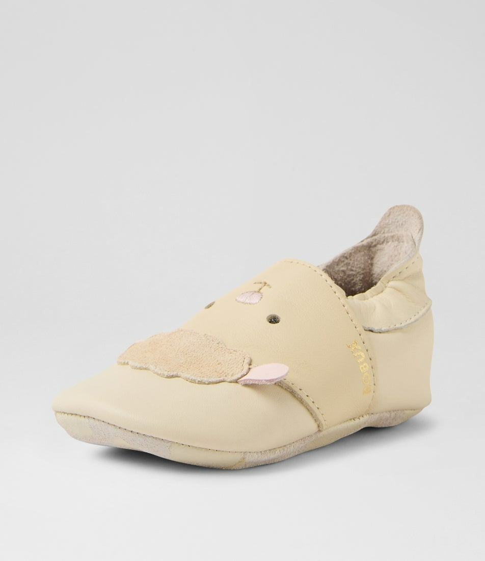Bobux Soft Soles - Binky Sheep White Swan