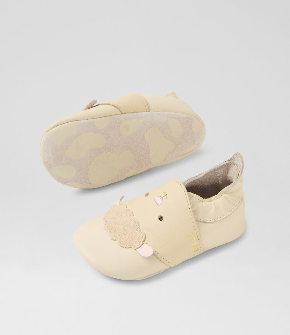 Bobux Soft Soles - Binky Sheep White Swan