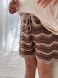 Knit Shorts - Wave