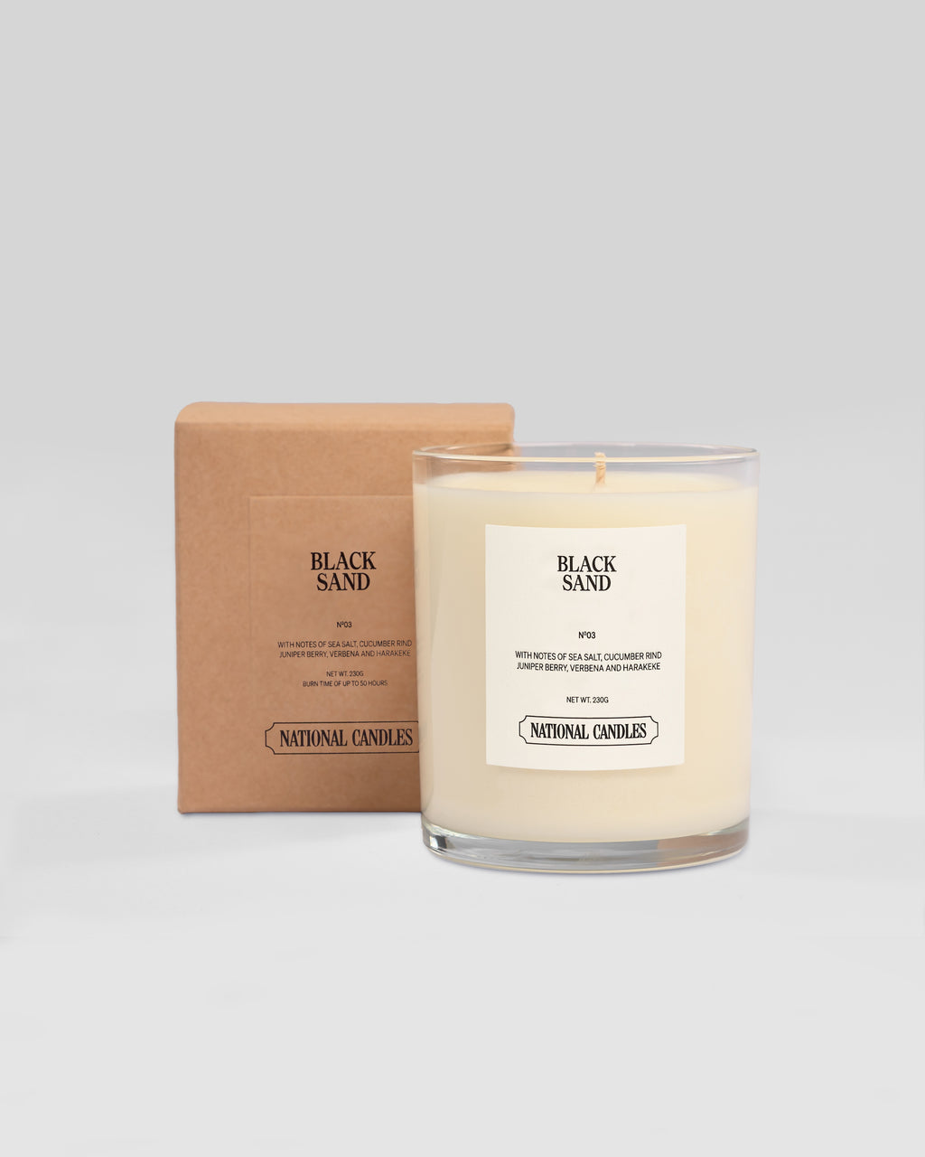 Black Sand Soy Candles
