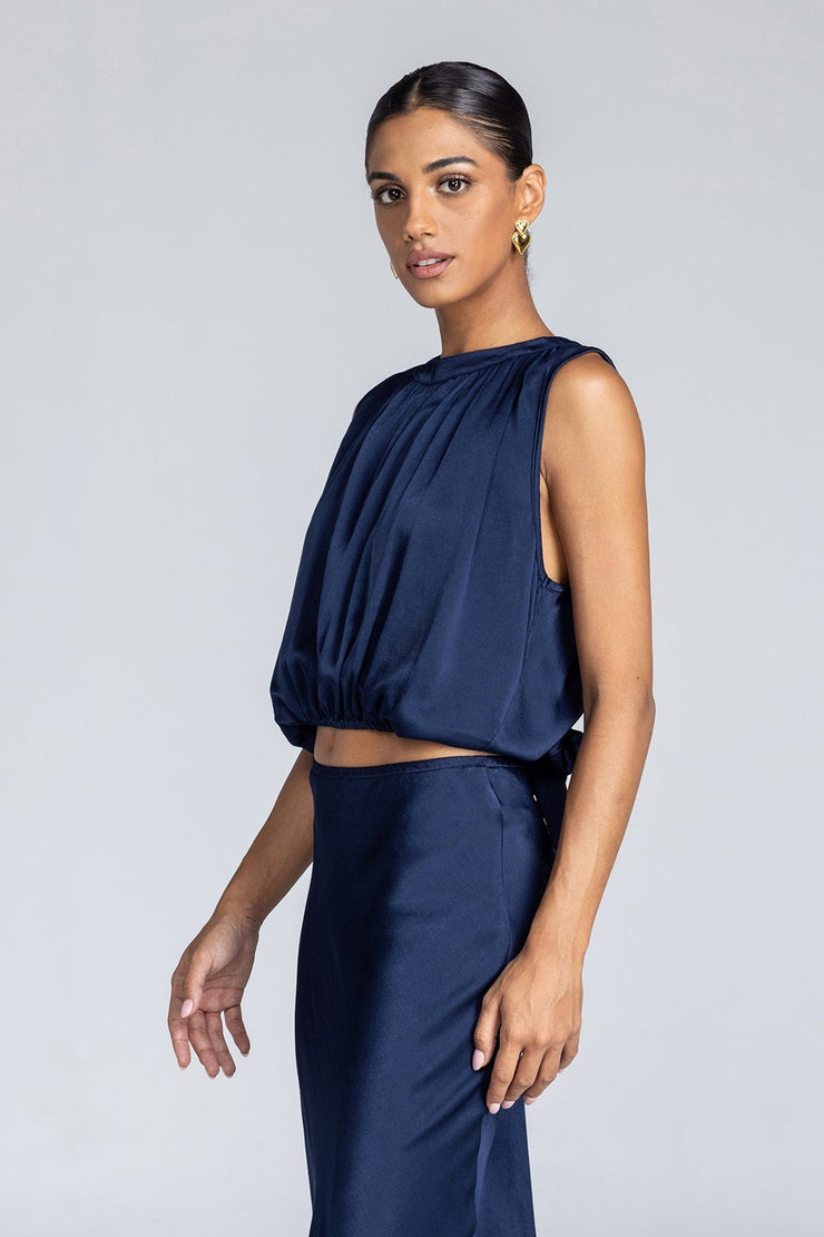 Exuberance Top - Navy
