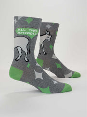 Mens Socks - All Puns Intended