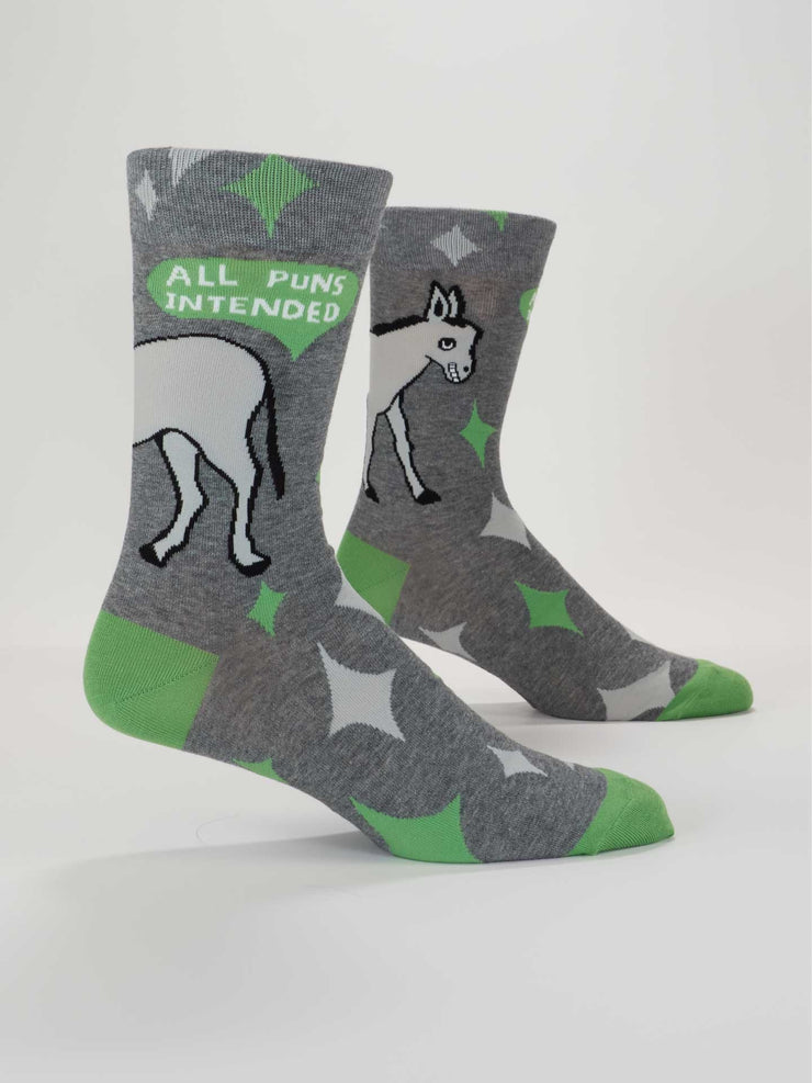 Mens Socks - All Puns Intended