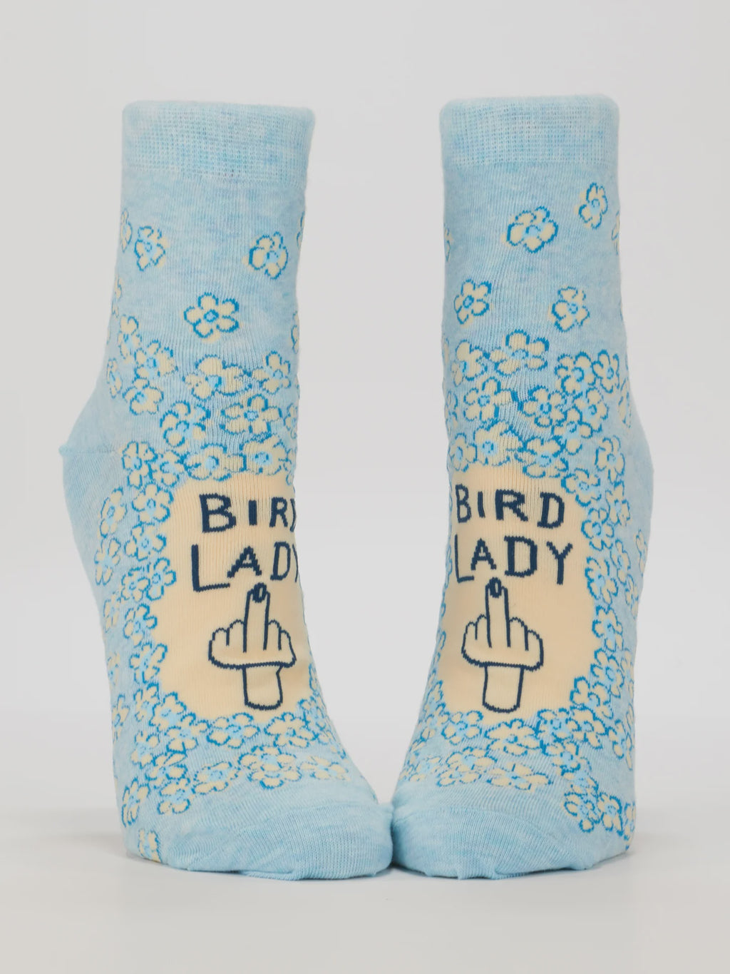 Womens Ankle Socks - Bird Lady