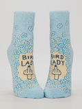 Womens Ankle Socks - Bird Lady