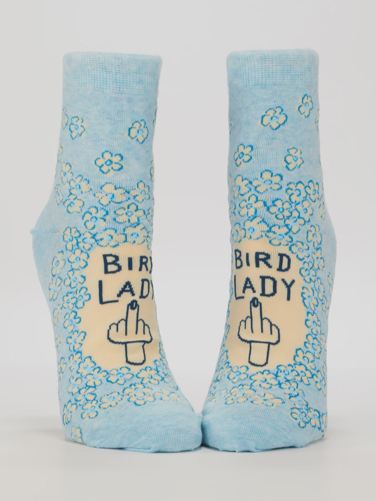 Womens Ankle Socks - Bird Lady