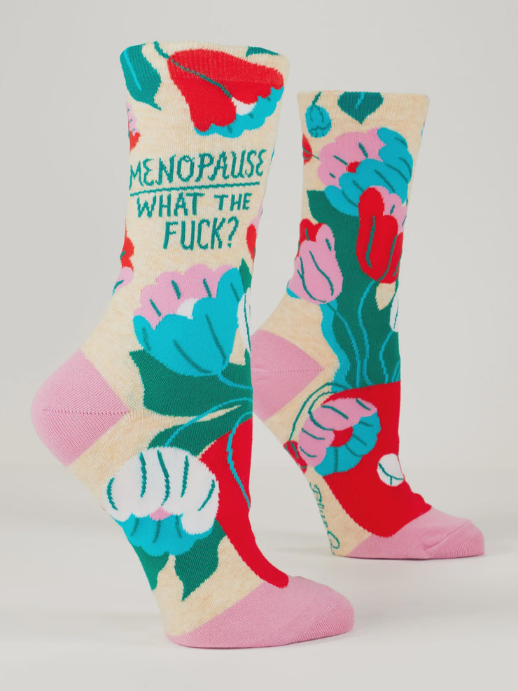 Womens Crew Socks - Menopause
