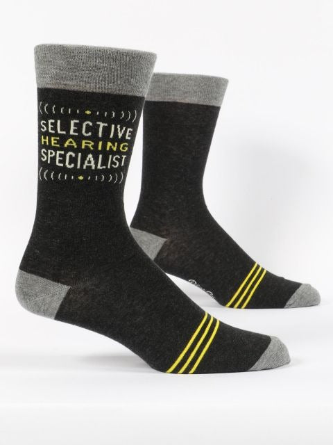 Mens Socks - Selective Hearing Specialist