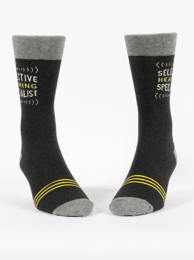 Mens Socks - Selective Hearing Specialist