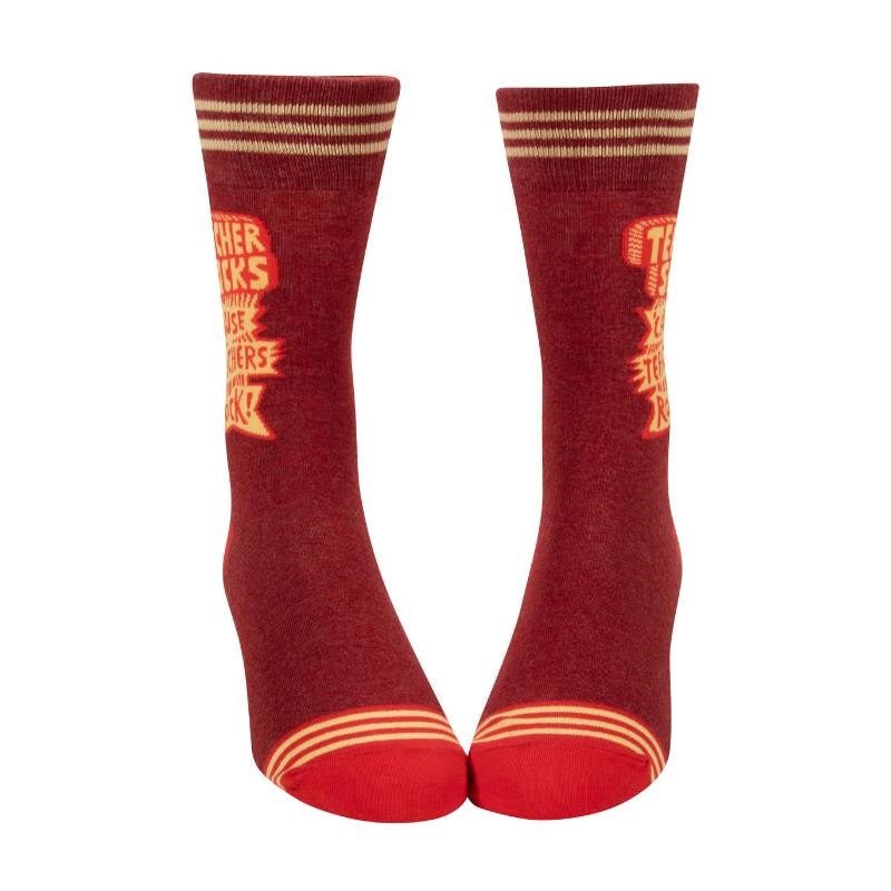 Mens Socks - Teacher Socks 'cause Teachers Rock