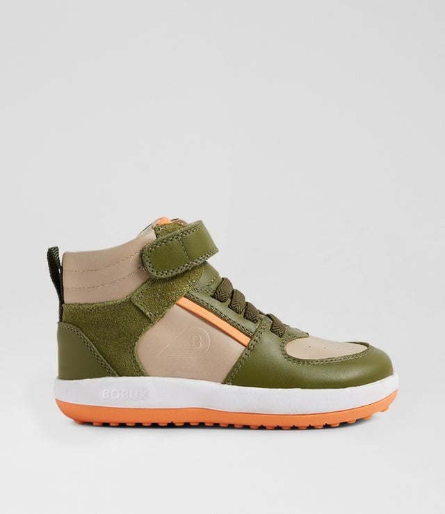 Bobux Topspin - Sea Kelp-Woodash Last Sizes Was $125 Now
