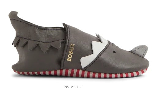 Bobux Soft Soles Fin - Charcoal