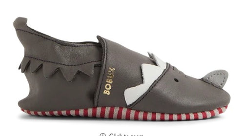Bobux Soft Soles Fin - Charcoal