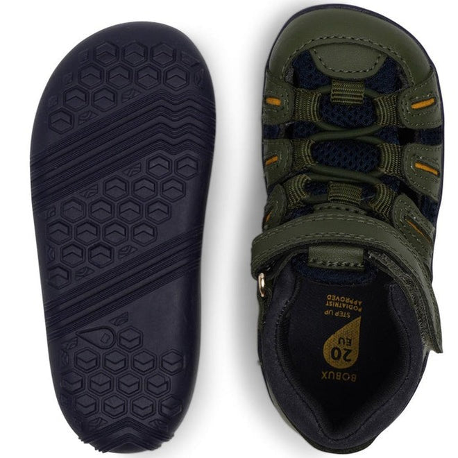 Bobux Summit - Forest & Navy Last sizes Was $80 Now