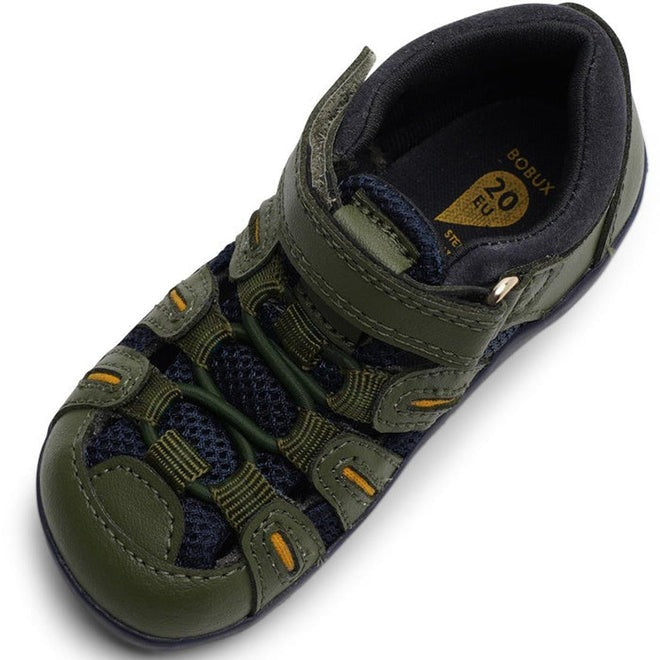 Bobux Summit - Forest & Navy Last sizes Was $80 Now