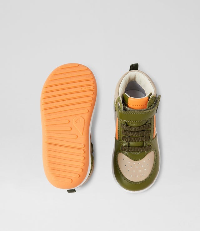 Bobux Topspin - Sea Kelp-Woodash Last Sizes Was $125 Now