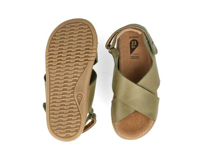 Bobux Glide Sandal - Sea Kelp Last Pair Was $95 Now