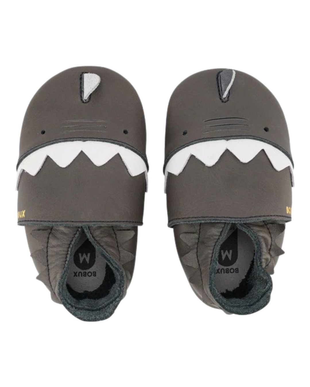 Bobux Soft Soles Fin - Charcoal