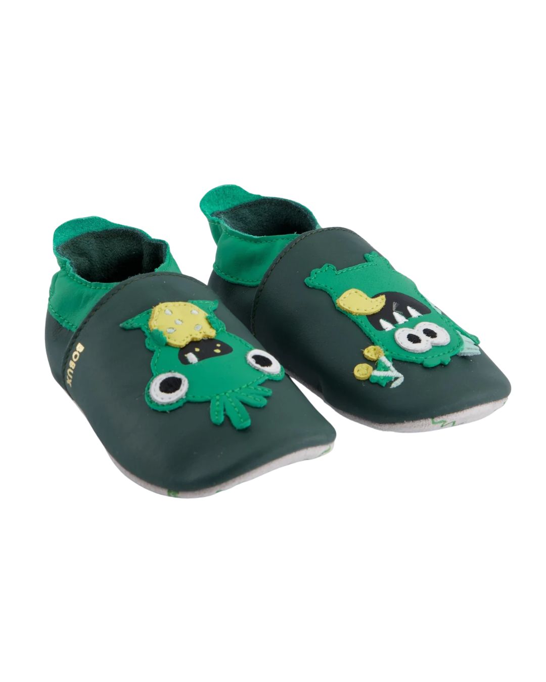Bobux Soft Soles Messy Monster - Forest