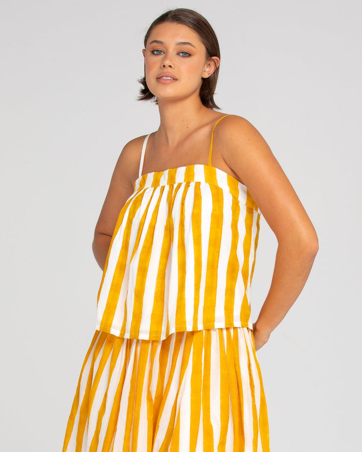 Sami Singlet - Tropical Stripe Last One Was $129.90 NOW