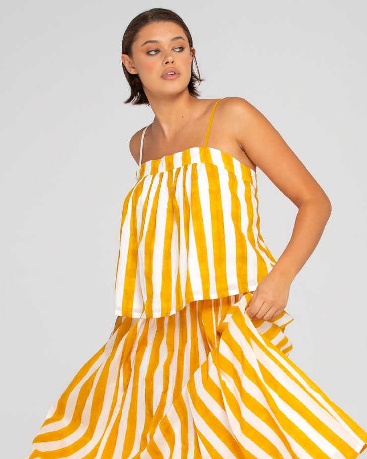 Sami Singlet - Tropical Stripe Last One Was $129.90 NOW