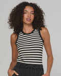 Bellissimo Tank Black/White