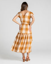 Indy Dress - Ginger Check Was $319 Now