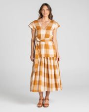 Indy Dress - Ginger Check Was $319 Now