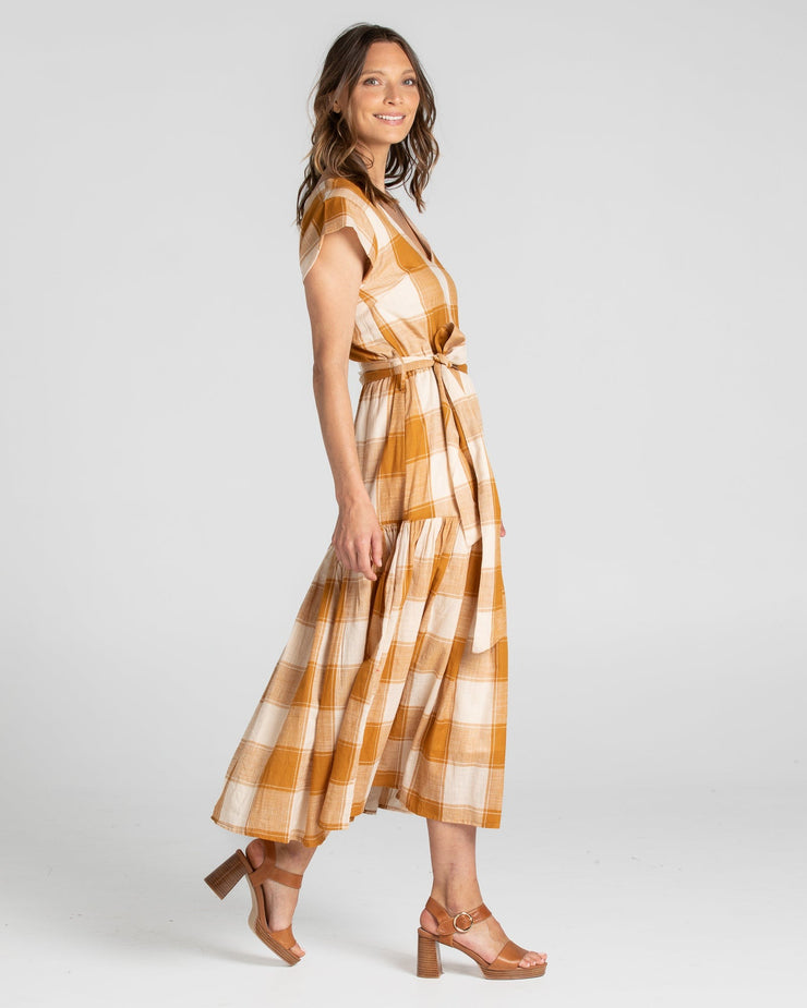 Indy Dress - Ginger Check Was $319 Now