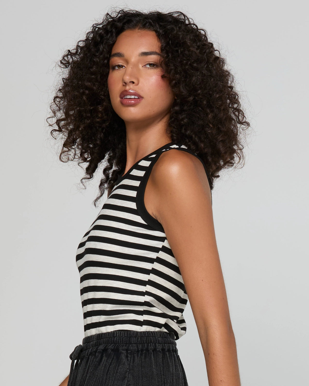 Bellissimo Tank Black/White